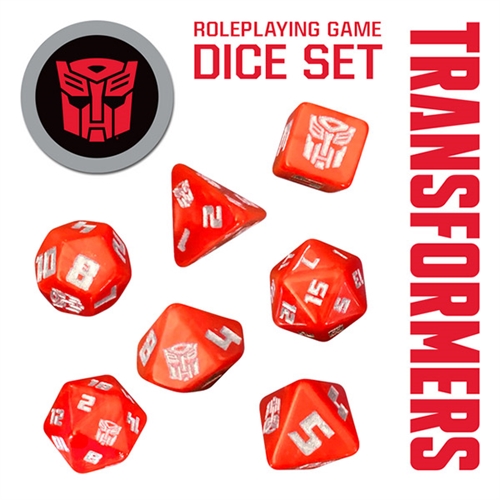 Transformers Roleplaying Game - Dice Set